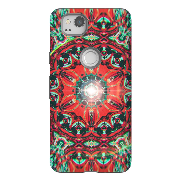 Pixel 2 StrongFit Abstract Mandala I by Art Design Works