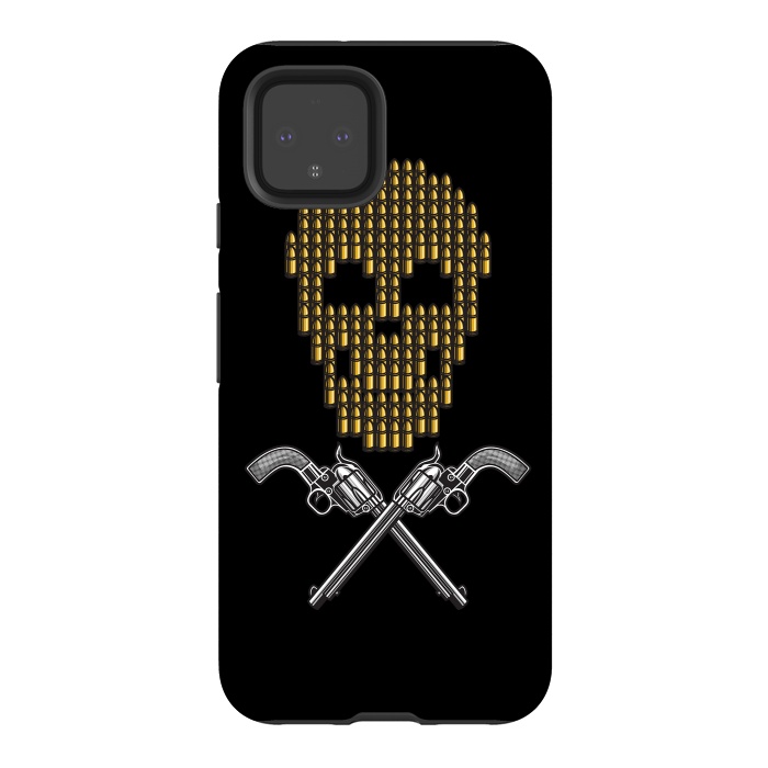 Pixel 4 StrongFit Skull Bullets by Afif Quilimo