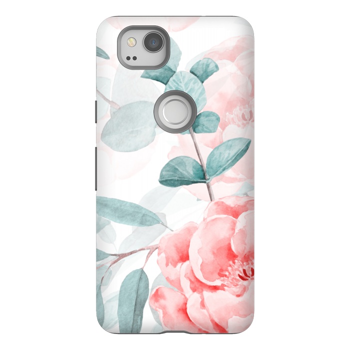 Pixel 2 StrongFit Rose Blush and Eucalyptus by  Utart