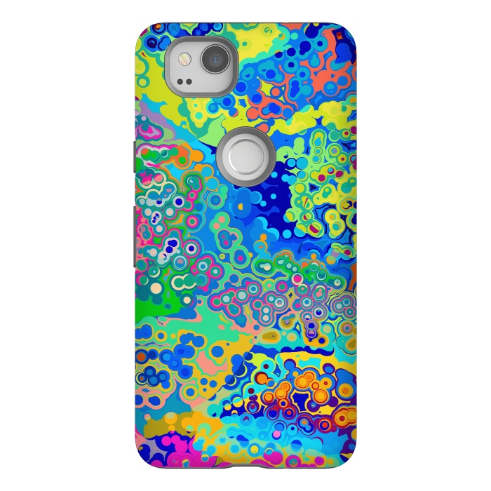 Pixel 2 StrongFit Colorful Cells Design by Art Design Works