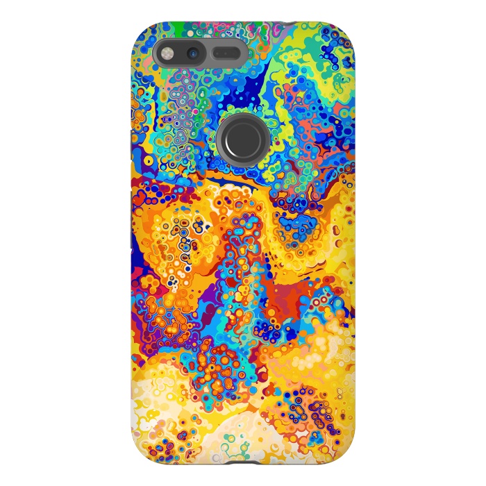 Pixel XL StrongFit Colorful Cells Pattern Design by Art Design Works