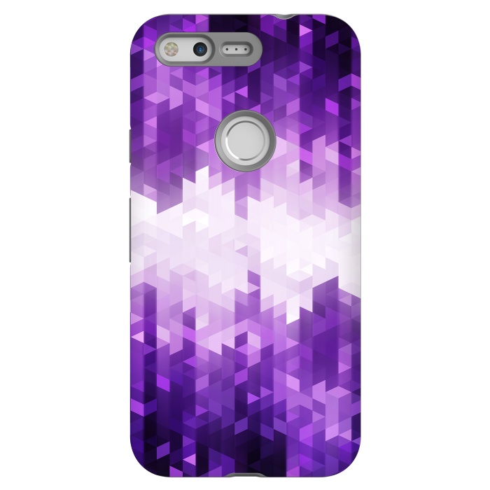 Pixel StrongFit Ultra Violet Pattern I by Art Design Works