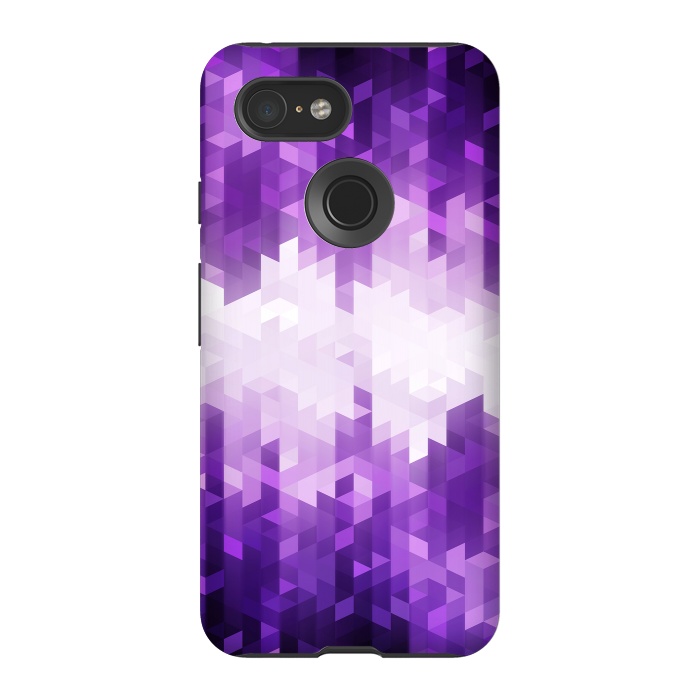 Pixel 3 StrongFit Ultra Violet Pattern I by Art Design Works
