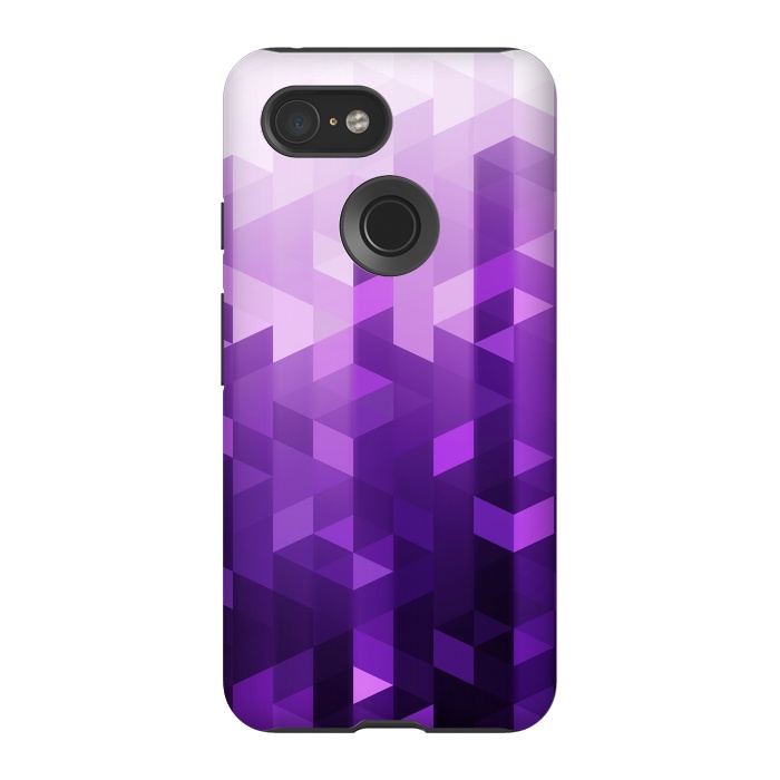 Pixel 3 StrongFit Ultra Violet Pattern II by Art Design Works