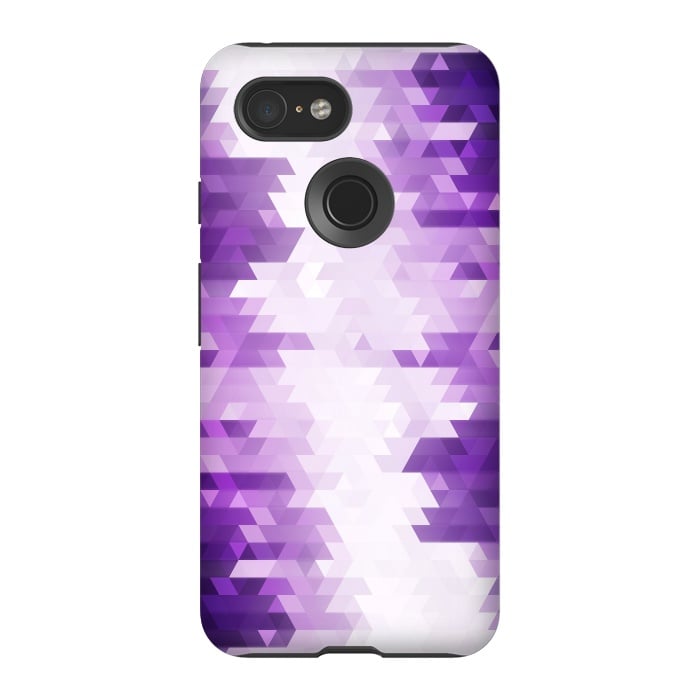 Pixel 3 StrongFit Ultra Violet Pattern III by Art Design Works