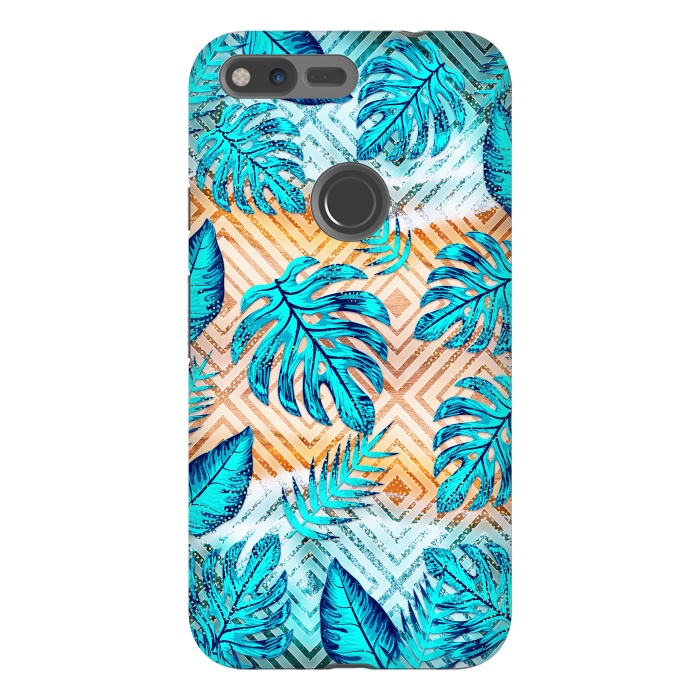Pixel XL StrongFit Tropical XII by Art Design Works