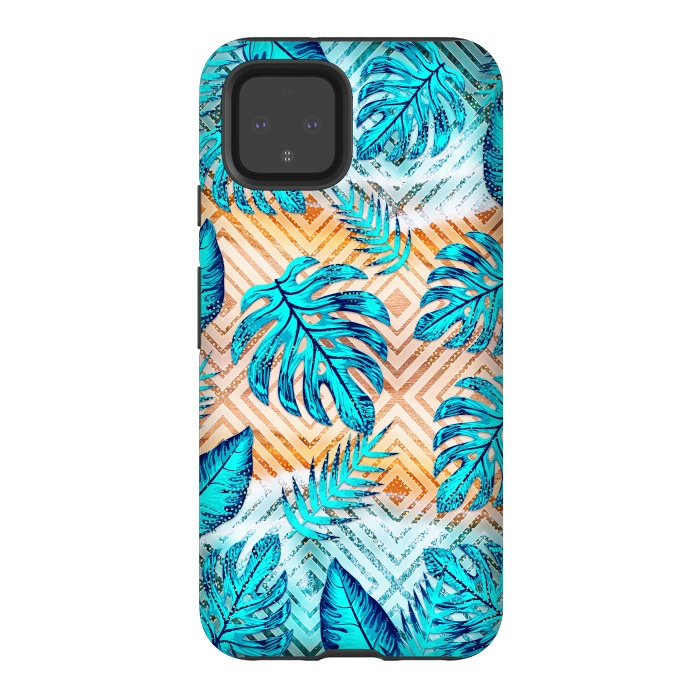 Pixel 4 StrongFit Tropical XII by Art Design Works