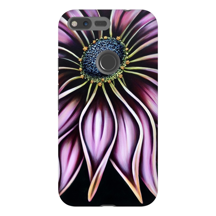 Pixel XL StrongFit Wild Cone Flower by Denise Cassidy Wood