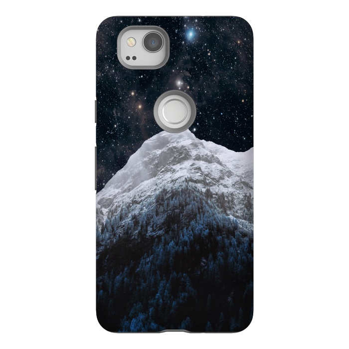 Pixel 2 StrongFit Mountains Attracts Galaxy by ''CVogiatzi.