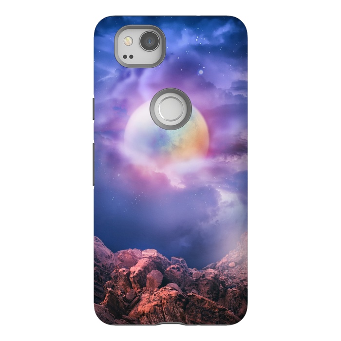 Pixel 2 StrongFit Magic Moon Night by Art Design Works