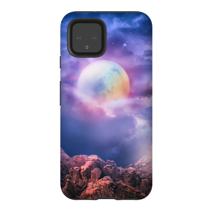 Pixel 4 StrongFit Magic Moon Night by Art Design Works