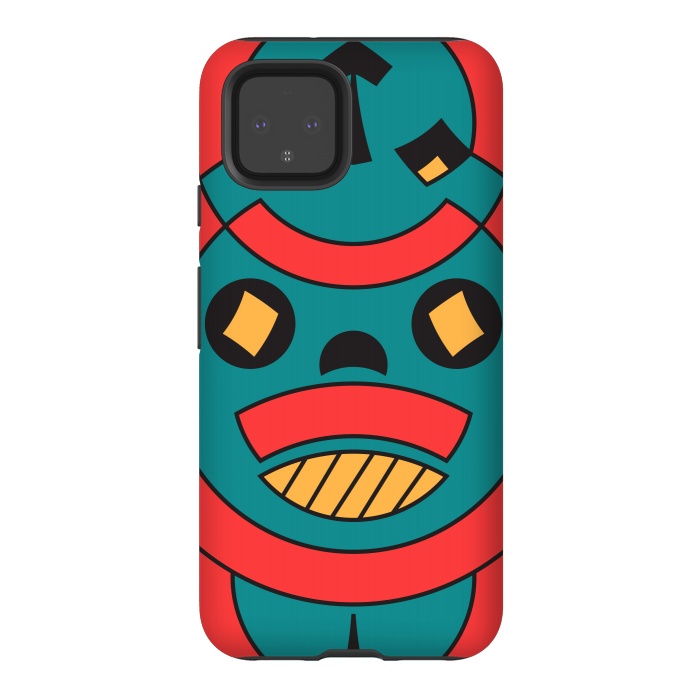 Pixel 4 StrongFit tribal horror by TMSarts