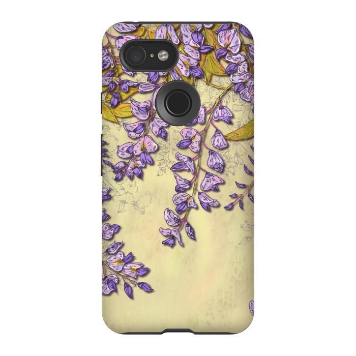 Pixel 3 StrongFit Wisteria by Lotti Brown