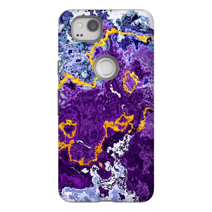 Pixel 2 StrongFit Abstract Marble VIII by Art Design Works