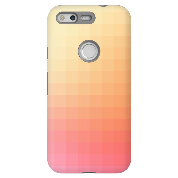 Pixel StrongFit Gradient, Pink and Orange by amini54