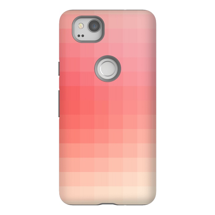 Pixel 2 StrongFit Gradient, Pink and White by amini54