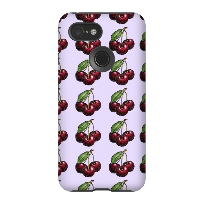 Pixel 3 StrongFit Cherries by Carlos Maciel