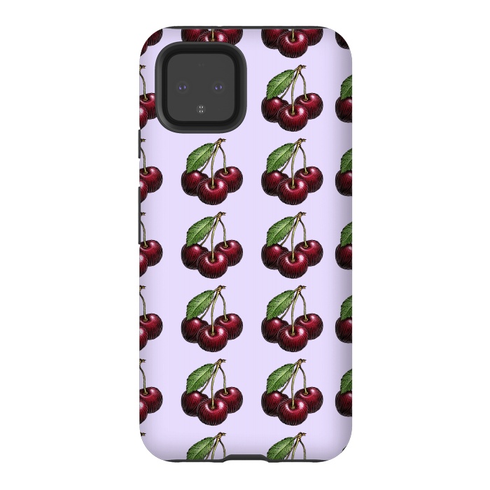Pixel 4 StrongFit Cherries by Carlos Maciel