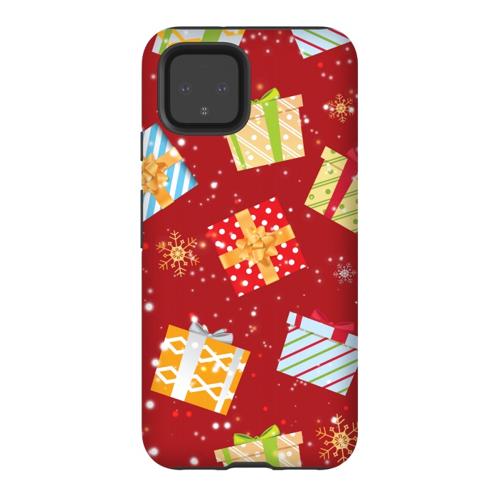 Pixel 4 StrongFit Christmas gifts pattern by Bledi