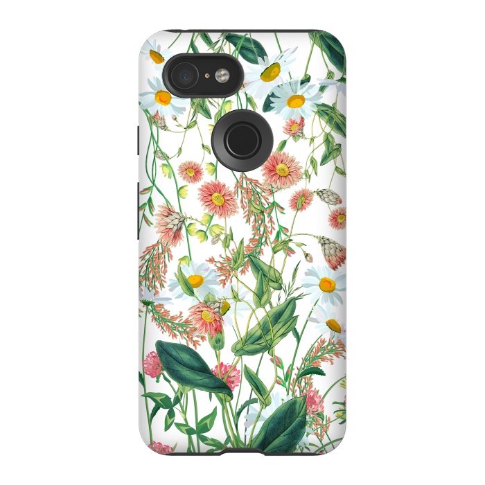 Pixel 3 StrongFit Wild flowers meadow by Oana 