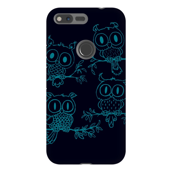 Pixel XL StrongFit Owls in the night by Mangulica