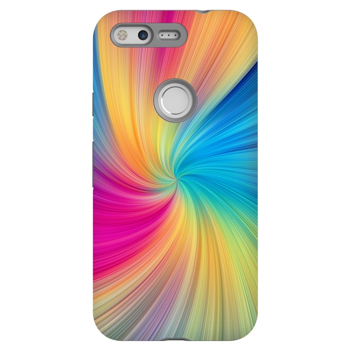 Pixel StrongFit Rainbow Abstract Design by Art Design Works