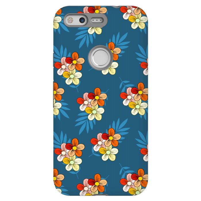 Pixel StrongFit Summer Wind Floral Pattern by Creativeaxle