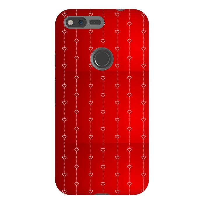 Pixel XL StrongFit VALENTINE RED HEARTS by MALLIKA