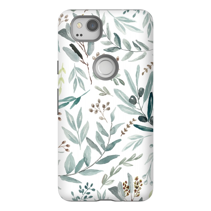 Pixel 2 StrongFit Eucalyptus Pattern by Anis Illustration