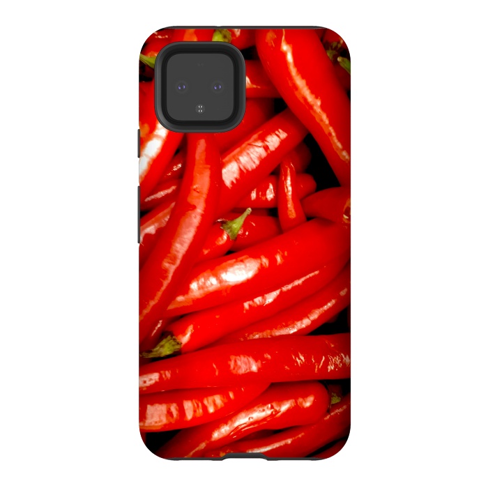 Pixel 4 StrongFit Red Hot Chilly Peppers by BluedarkArt