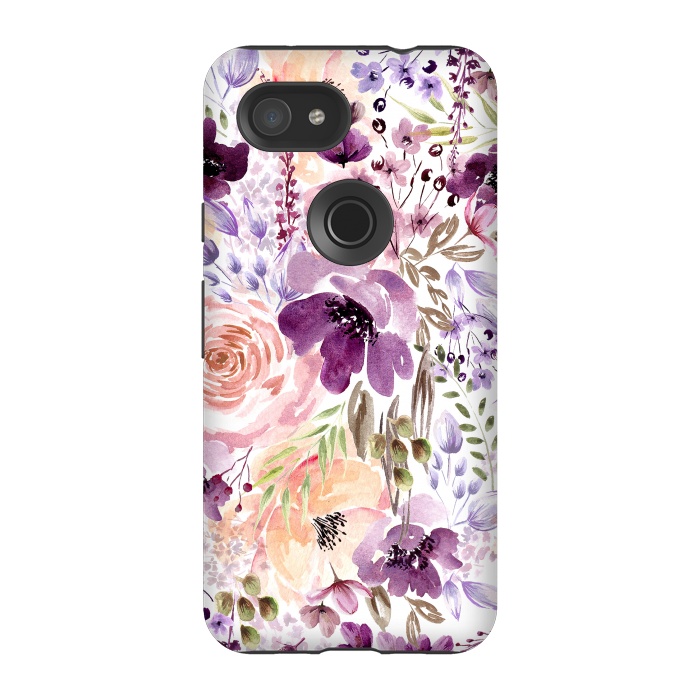 Pixel 3A StrongFit Floral Chaos by Anis Illustration