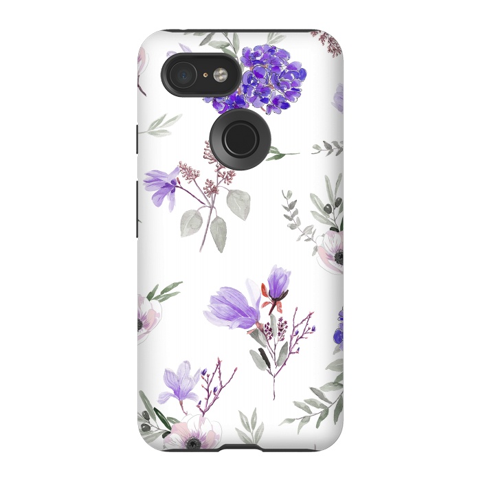 Pixel 3 StrongFit Floral pattern by Anis Illustration