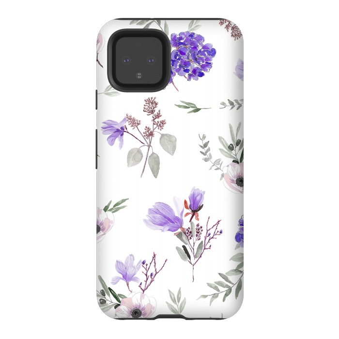 Pixel 4 StrongFit Floral pattern by Anis Illustration