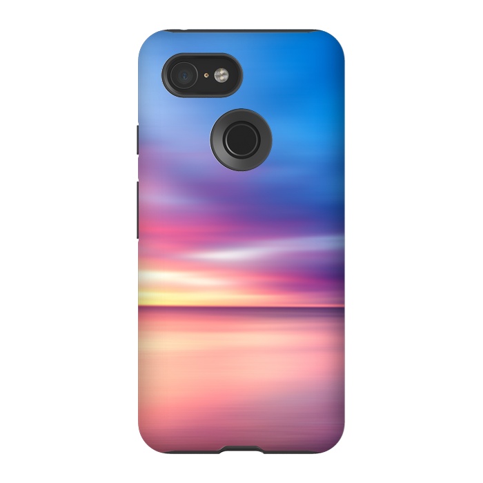 Pixel 3 StrongFit Abstract Sunset V by Art Design Works