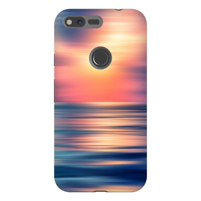 Pixel XL StrongFit Abstract Sunset II by Art Design Works