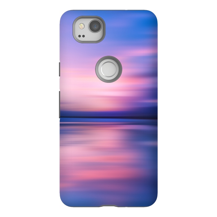 Pixel 2 StrongFit Abstract Sunset III by Art Design Works
