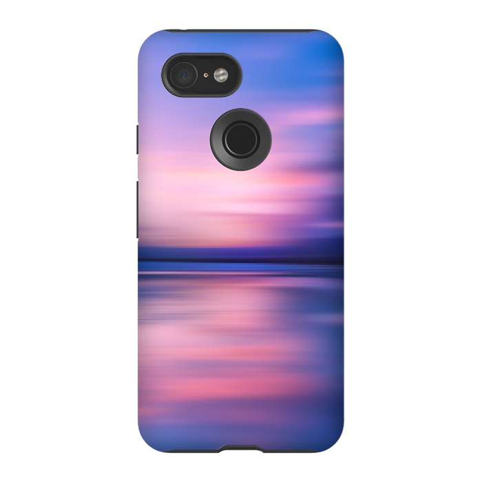 Pixel 3 StrongFit Abstract Sunset III by Art Design Works