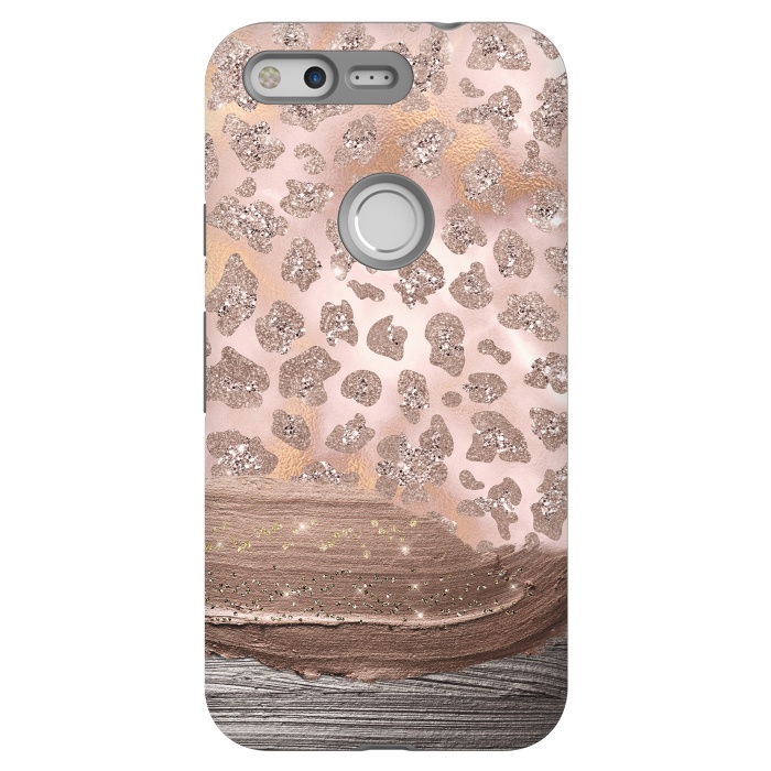 Pixel StrongFit Blush Cheetah Skin with thick paint strokes by  Utart