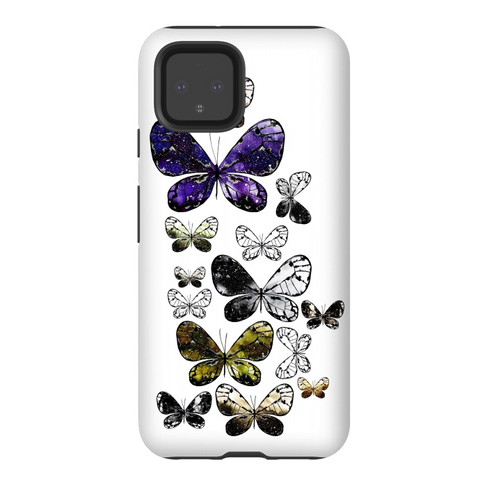 Pixel 4 StrongFit Metallic Moth by Amaya Brydon