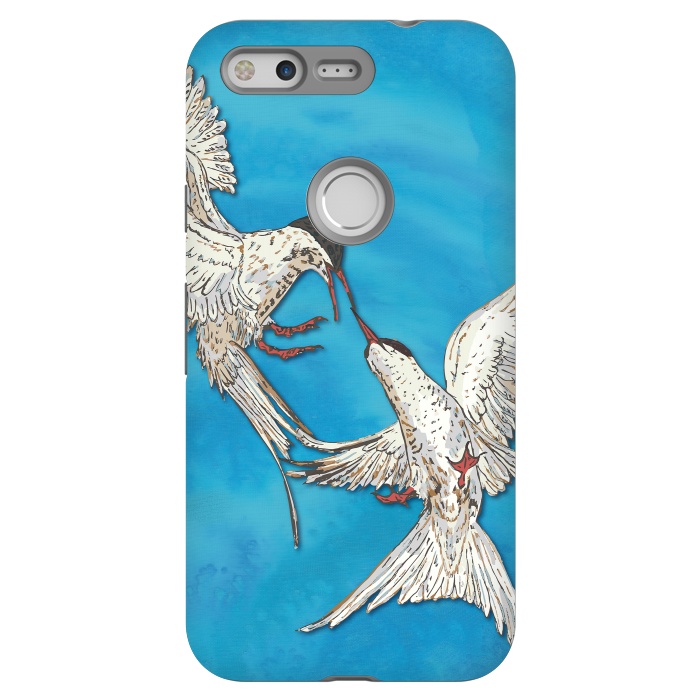 Pixel StrongFit Arctic Terns by Lotti Brown