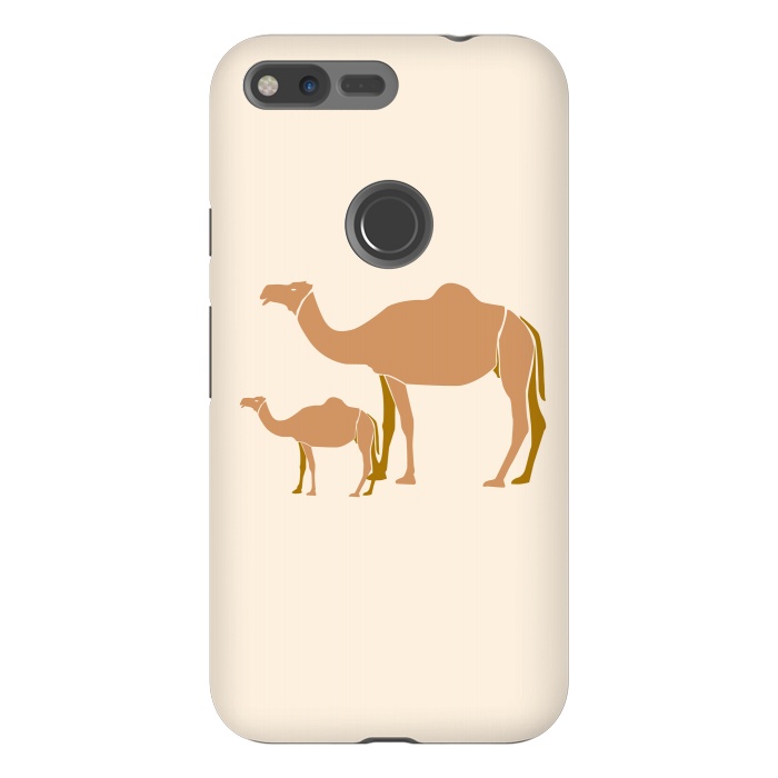 Pixel XL StrongFit Camel Mother by Creativeaxle