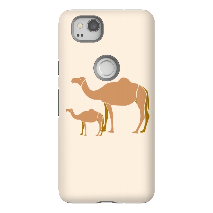Pixel 2 StrongFit Camel Mother by Creativeaxle