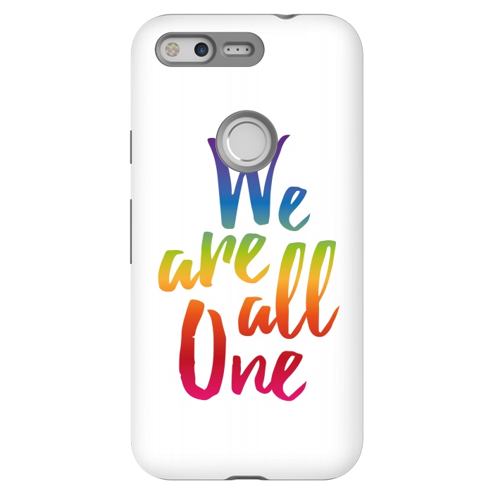 Pixel StrongFit We Are All One Rainbow by Majoih