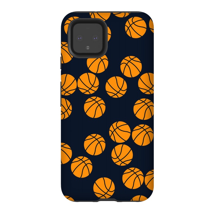 Pixel 4 StrongFit Cute Basketball Print by Karolina