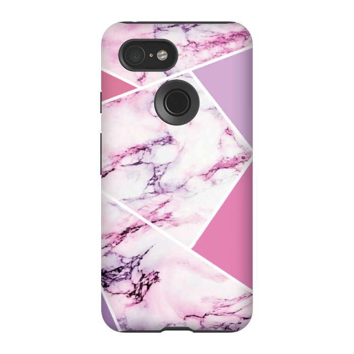 Pixel 3 StrongFit Violet Marble by CAS