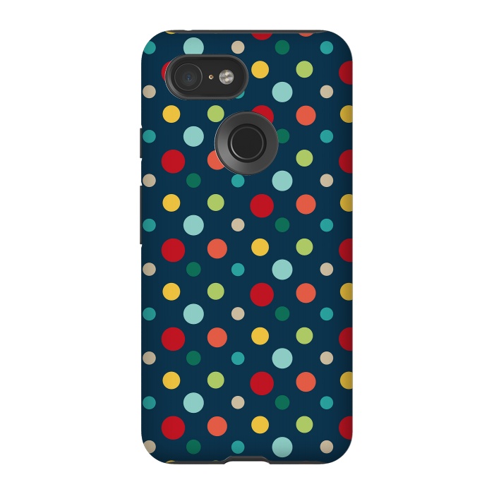 Pixel 3 StrongFit Summer Dots by Majoih