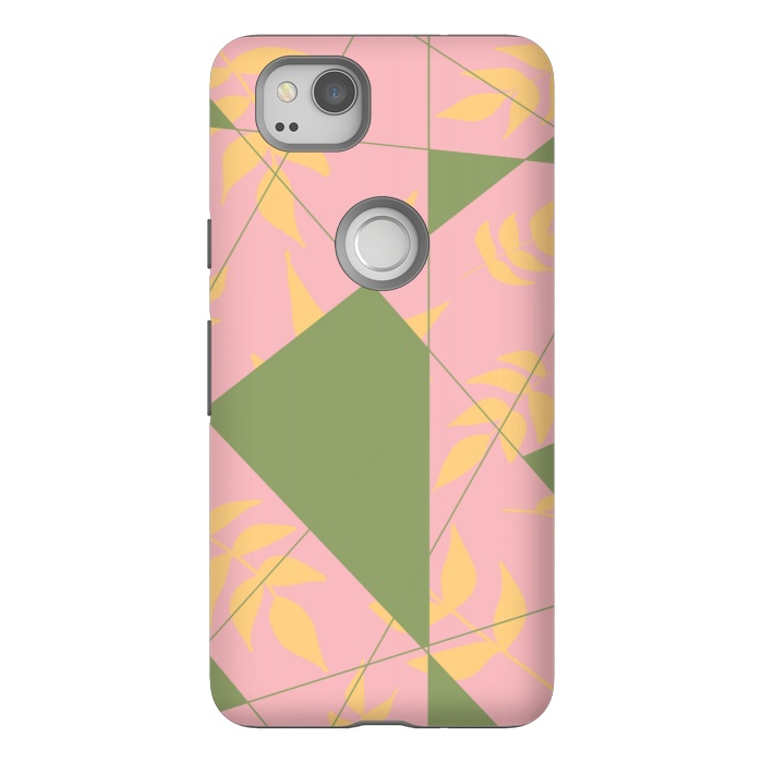 Pixel 2 StrongFit Cute leaves by CAS