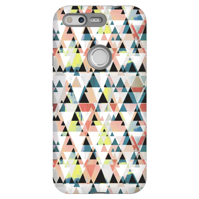 Pixel StrongFit Colorful sprayed triangle pattern by Oana 