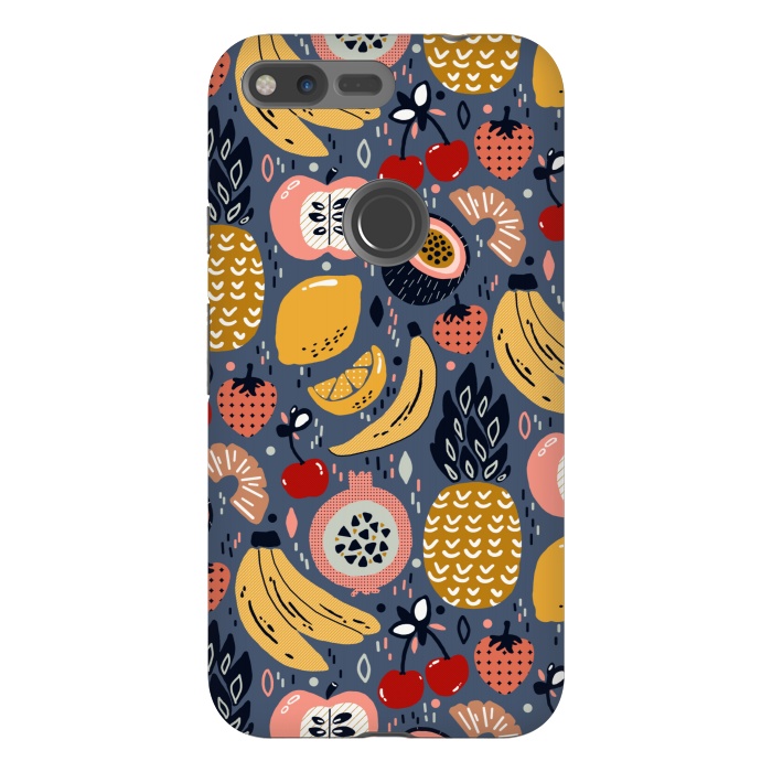 Pixel XL StrongFit Winter Funky Fruit  by Tigatiga