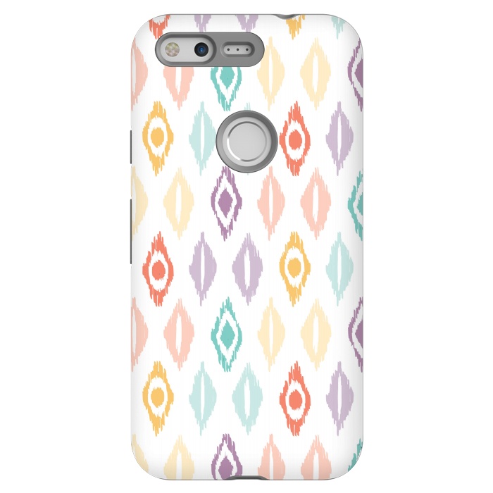 Pixel StrongFit Cheerful Ikat by Shelley Schmidt
